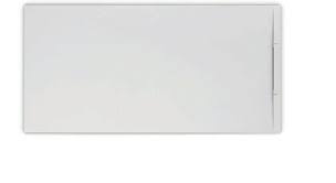Douchevloer Fiora Limite 120 cm Pizarra Bianco 120 x 70 cm
