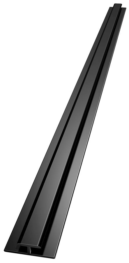Denipan H-Profiel 210 Cm Mat Zwart - Denipan Profiel