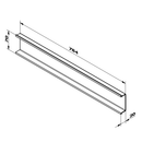 Sapho Badkamerartikel 80 Cm Wit Mat