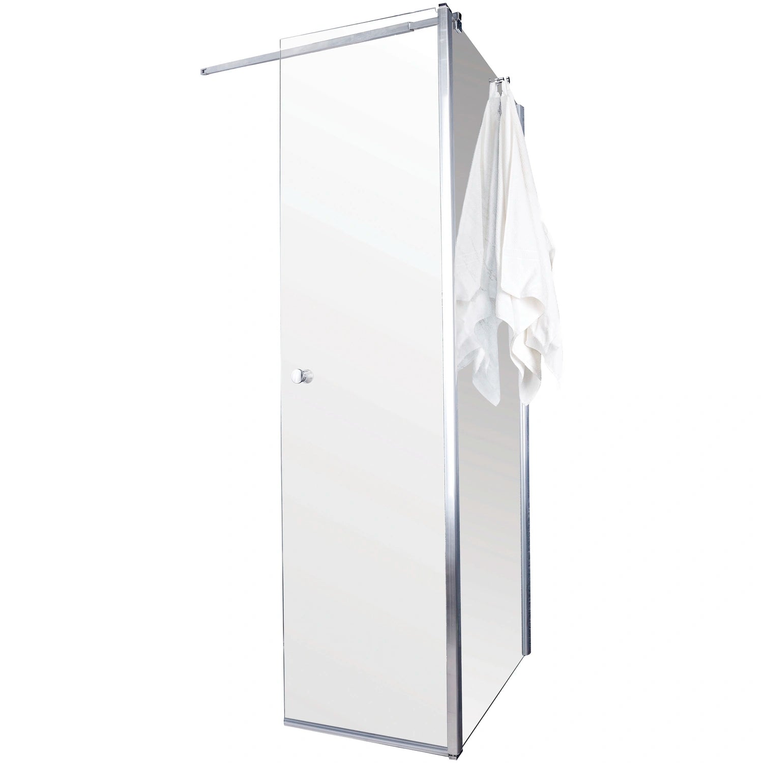 Douchewand met draaibaar deel 150x195 Sanoflex Grande