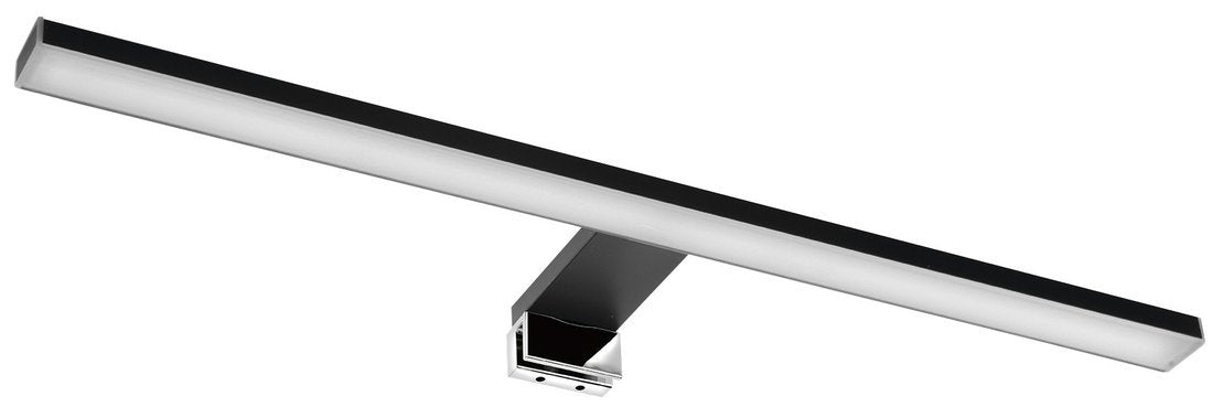 Wandlamp 8 w IP44 Aluminium Zwart