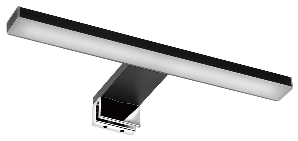Wandlamp 6 w IP44 Aluminium Zwart