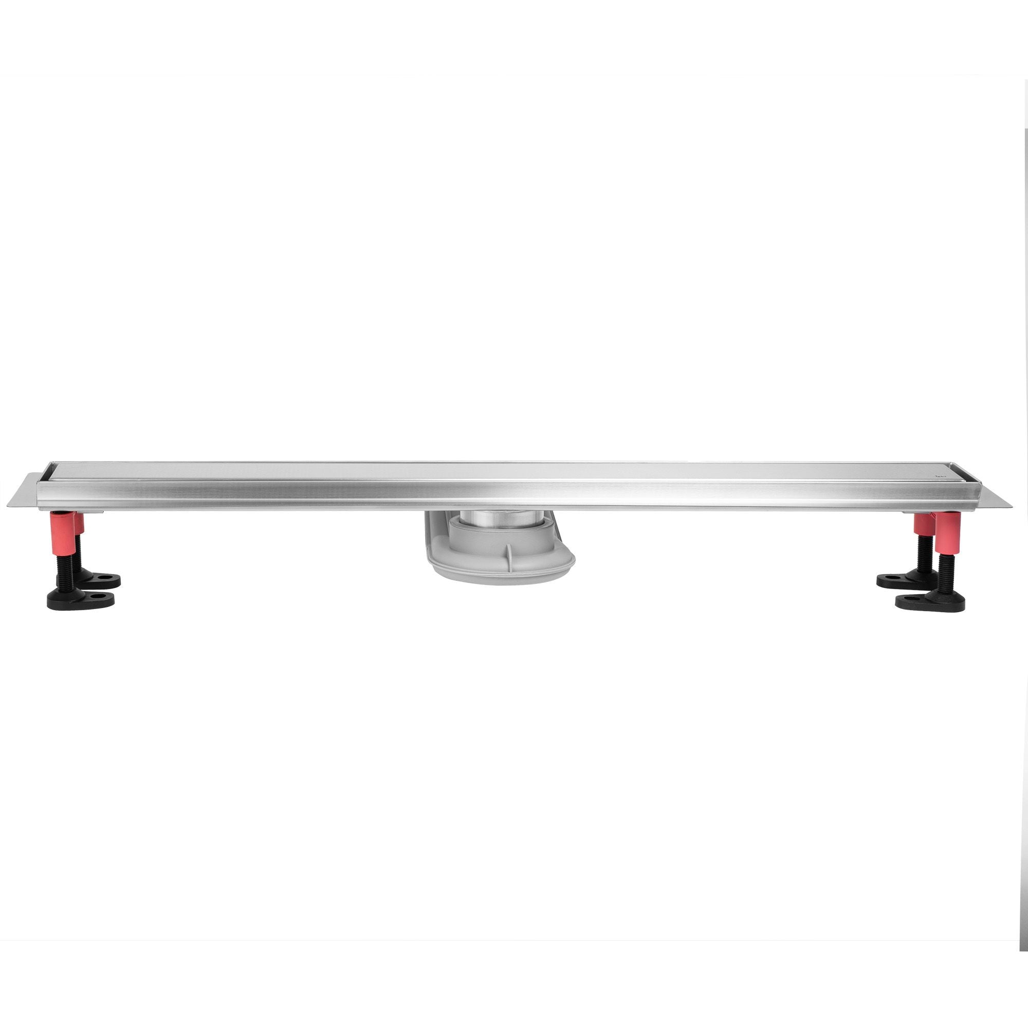 Lineaire afvoer REA Neox Superflow BRUSH Steel 60