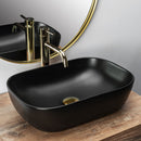 Opzetwastafel Rea Belinda Black Mat - View 2