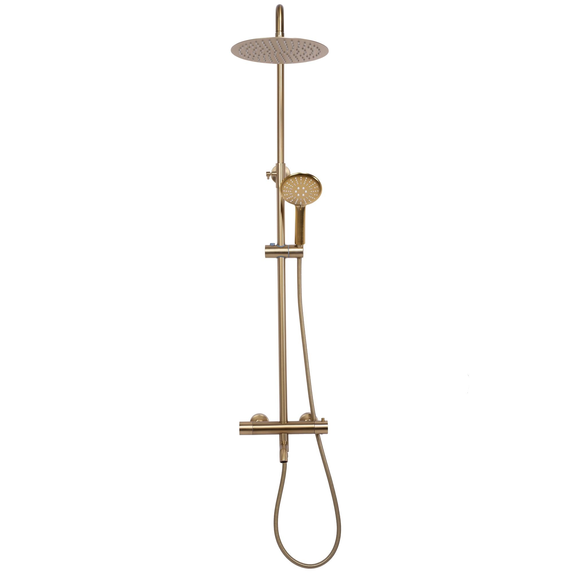 Doucheset REA Lungo Gold Brush Met Thermostaat