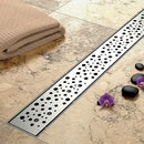 Lineaire afvoer Rea Bubble 100 Brush Steel - View 3