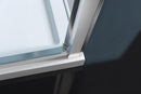 Drie zijden douchecabine Easy Line Chroom U-vorm Draaideur verstelbaar 90-100 cm
