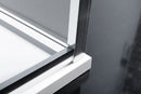Drie zijden douchecabine Easy Line Chroom U-vorm Schuifdeur 160 cm