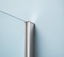Drie zijden douchecabine Easy Line Chroom U-vorm Vouwdeur 70 cm