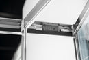 Drie zijden douchecabine Easy Line Chroom U-vorm Vouwdeur 90 cm