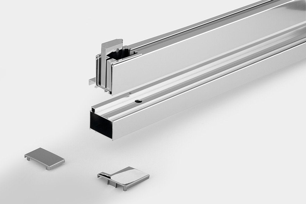 Verbredingsprofiel voor Muurprofiel 25mm Easy Line chroom