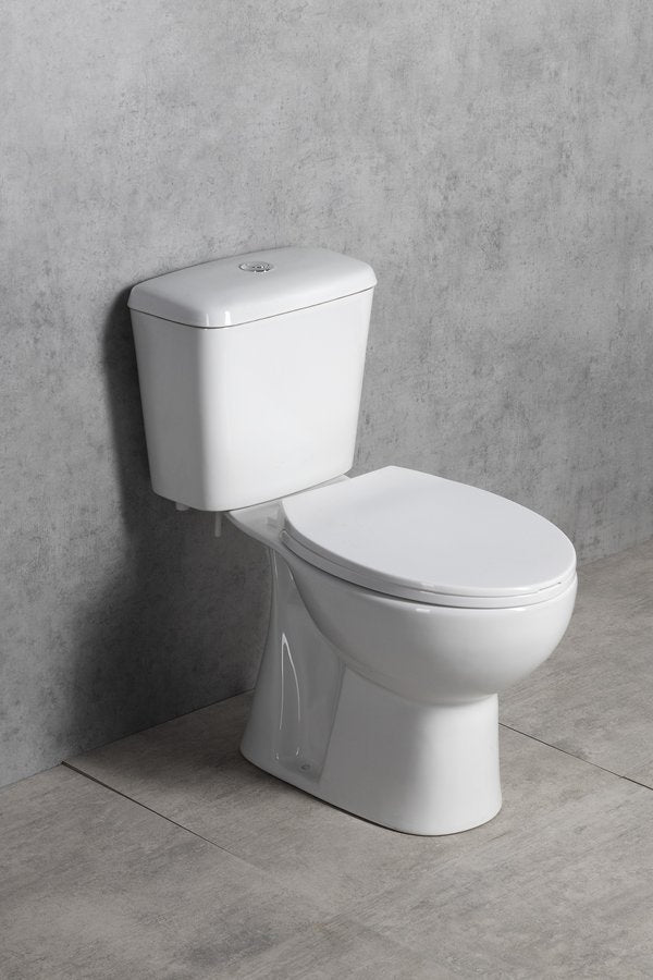 Esmeralda Toiletzitting Softclose 35,5x44,0 Cm Polypropyleen Wit