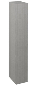 Espace Kolomkast 25x172x32cm 1-Deurs Zilver Eiken