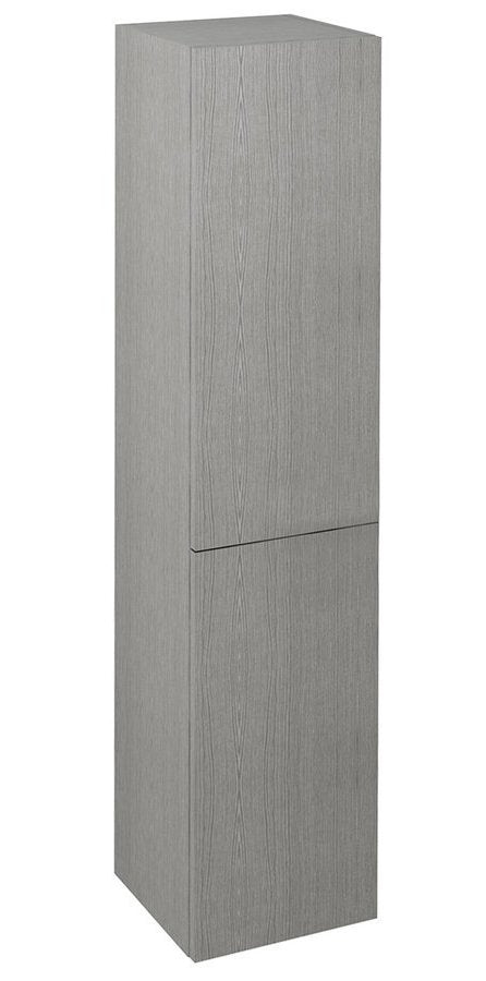 Espace Kolomkast 35x172x32cm 2-Deurs Zilver Eiken