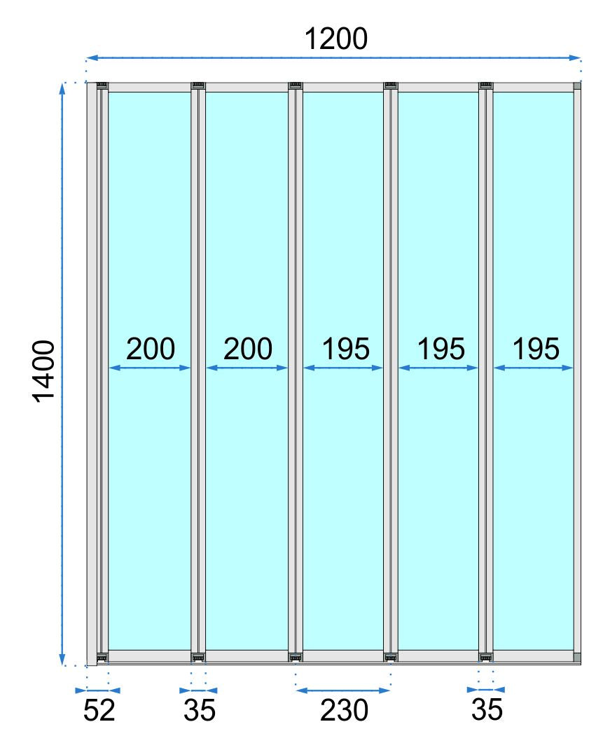 Rea Idee 120 Badscherm