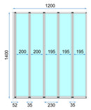 Rea Idea 120 badscherm - View 8