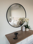 CIRKEL SPIEGEL MR18-20600 LOFT FRAME MODERN DUN 60 CM ZWART - View 12