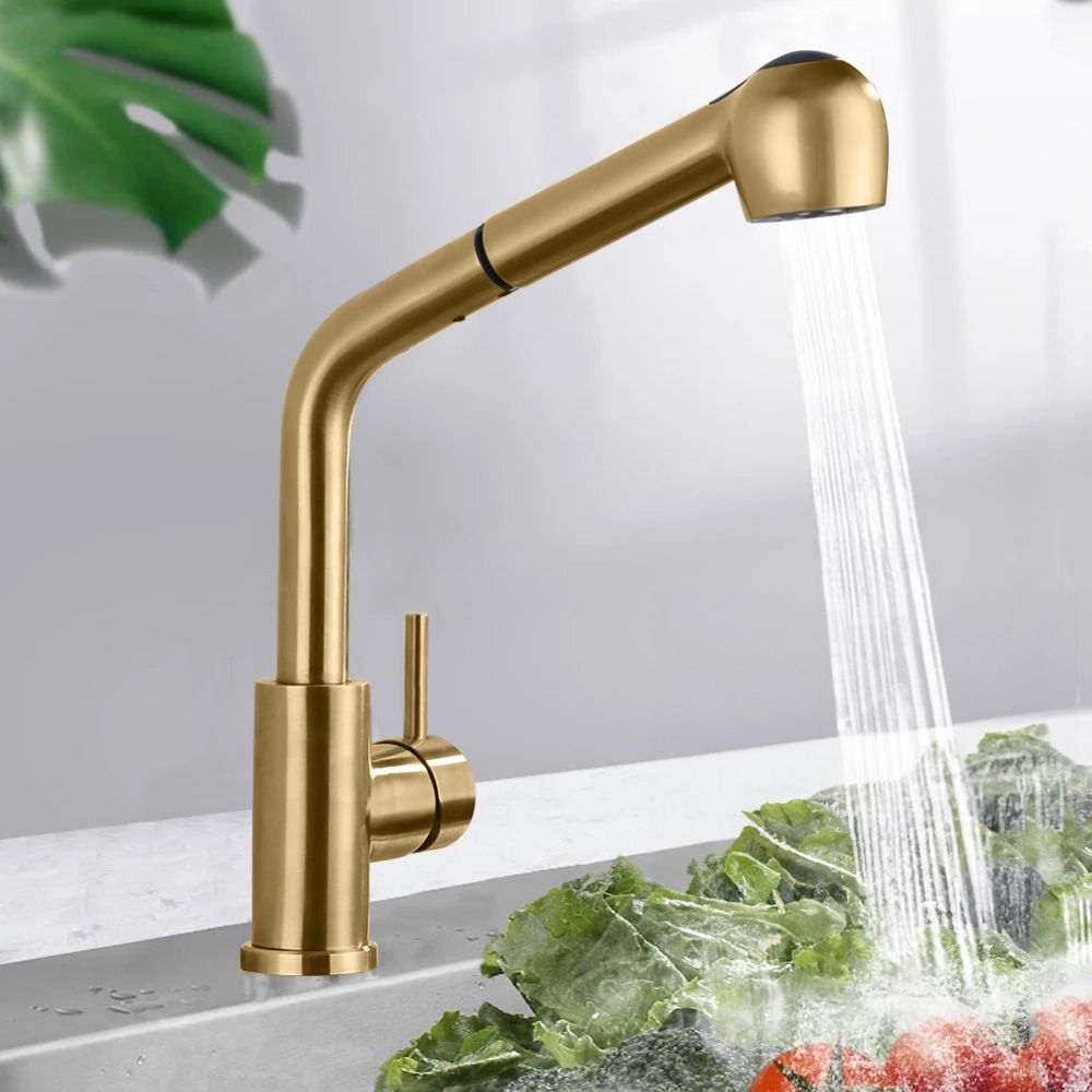 Keukenkraan REA Troy gold Brush