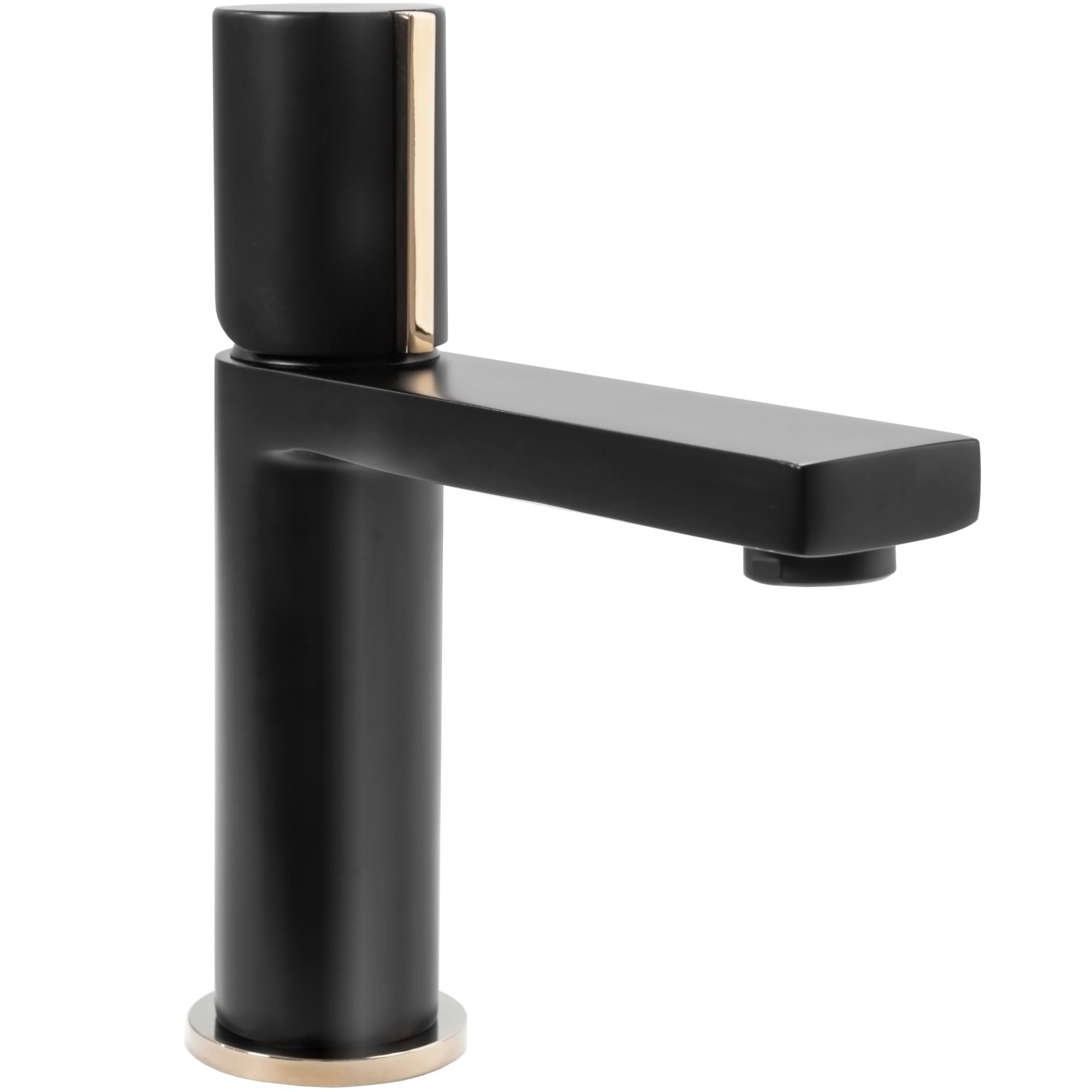 Wastafelkraan Rea Icon Black/Gold Low