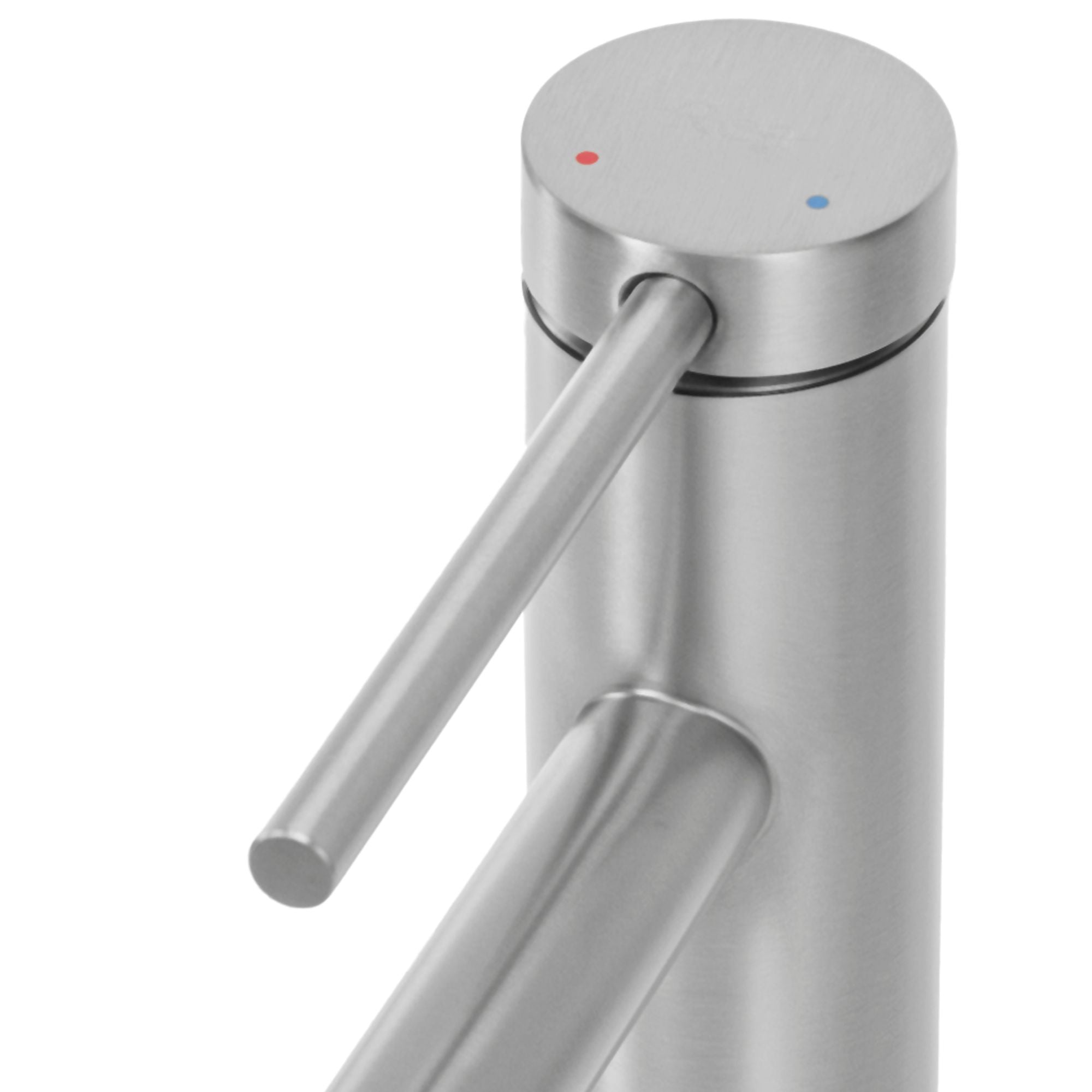 Wastafelkraan Rea Foss Brush Steel High