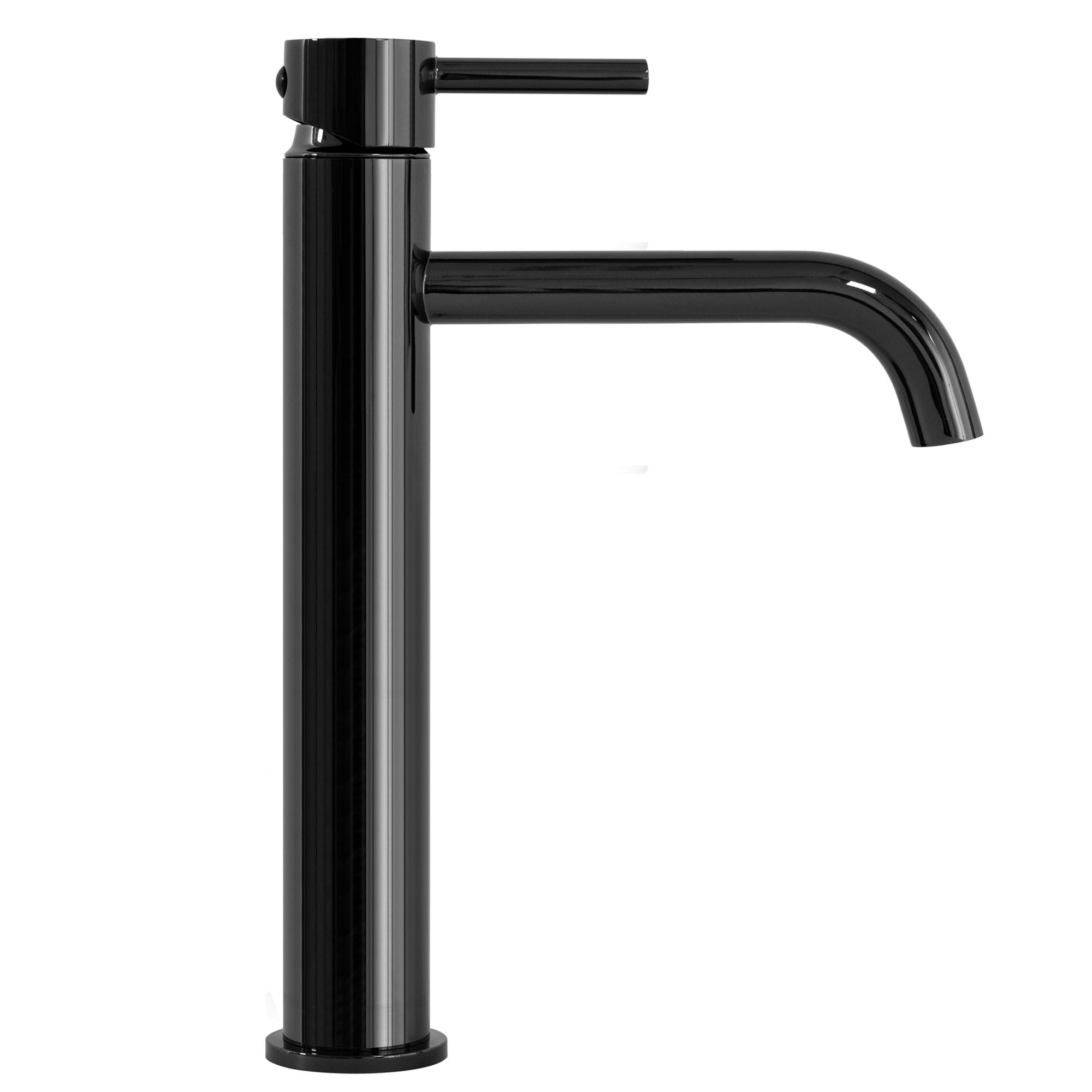 Wastafelkraan Rea Lungo Black Metallic High