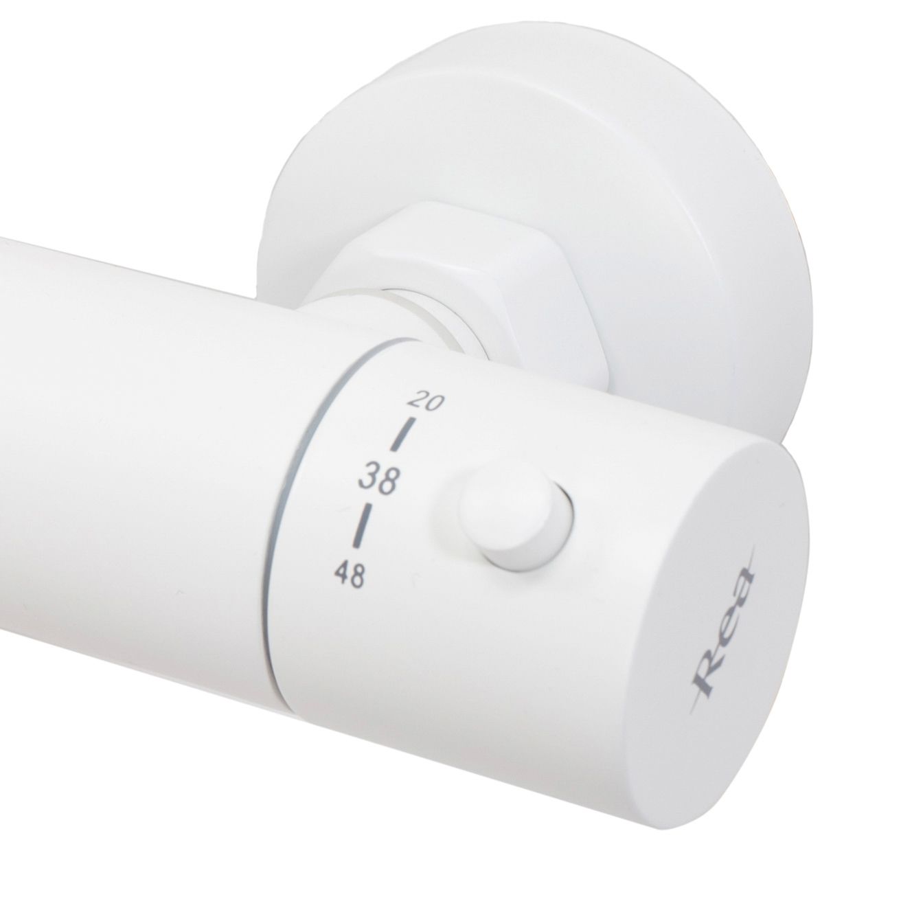Doucheset REA Lungo White Met Thermostaat