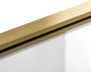 Vaststaand badscherm Elegant goud
