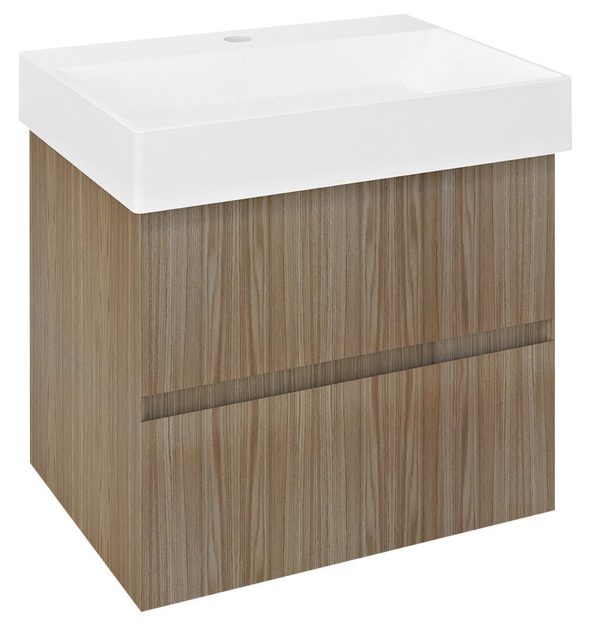 Sapho Filena Wastafelonderkast 57 X 43 X 51,5 Cm Eiken - afbeelding 1