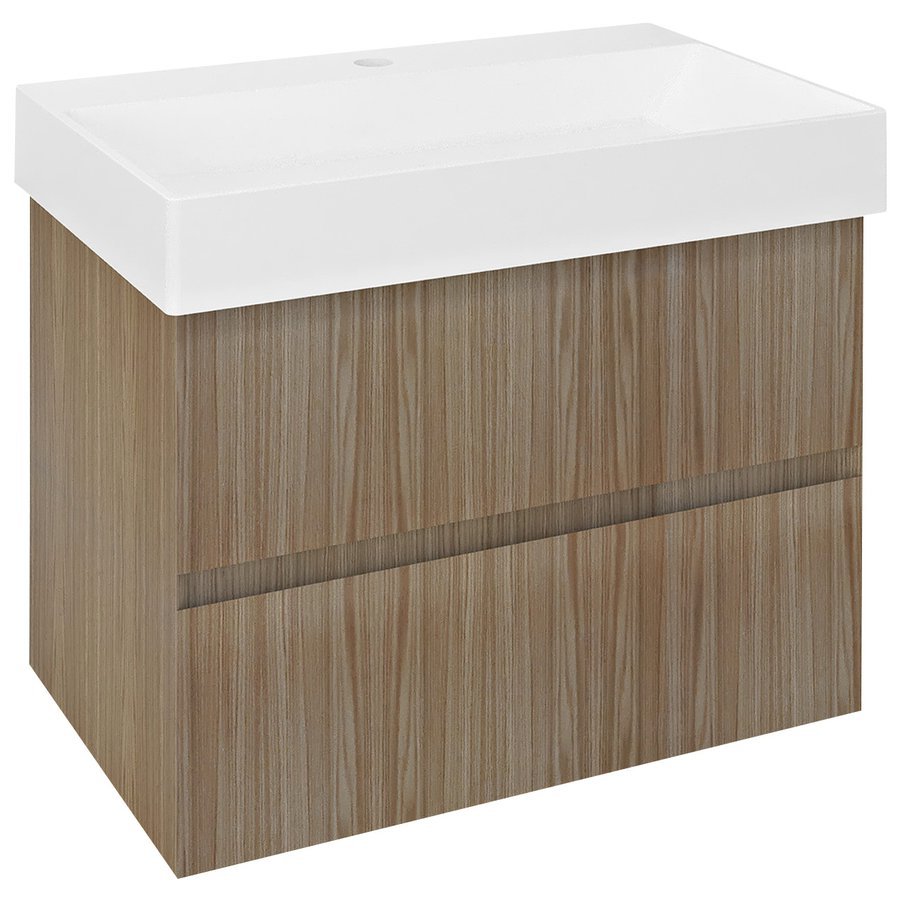 Sapho Filena Wastafelonderkast 67 X 43 X 51,5 Cm Eiken - afbeelding 1