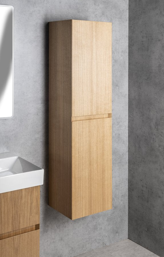 Sapho Filena Hoge Kast 35 X 30 X 140 Cm Eiken - afbeelding 8