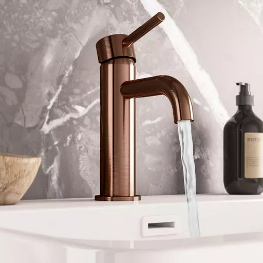 Eastbrook Meriden Wastafelkraan Met Afvoerplug Geborsteld Brons