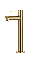 Luzi Fonteinkraan hoog rond Goud Geborsteld