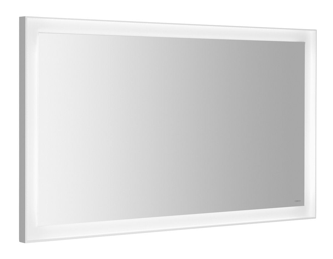 Badkamerspiegel Sapho Flut 120×70 cm Wit — met LED-verlichting