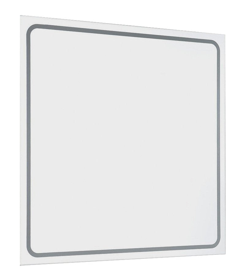 Badkamerspiegel Sapho Gemini Vierkante 55×55 cm Neutraal — met LED-verlichting