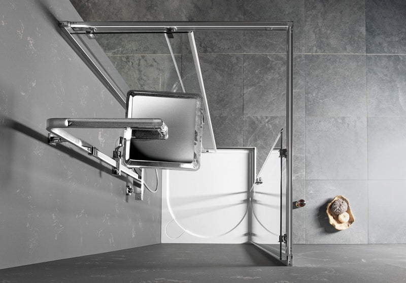 SIGMA SIMPLY Douchecabine 110x80x190 L/R Helder Glas Anti kalk