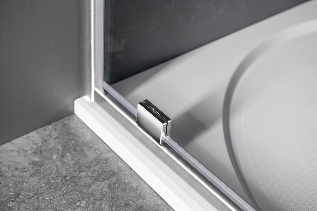Douche Draaideur Sigma 90x190cm, Mat Glas, Antikalk.