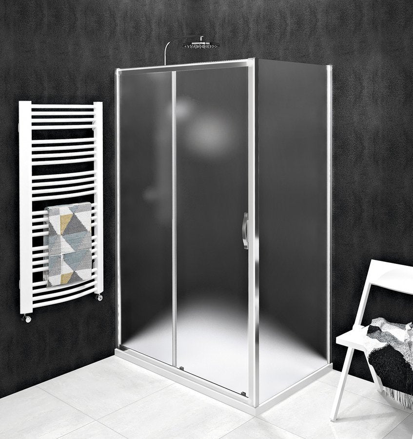 SIGMA SIMPLY douchecabine 1200x900mm L/R mat glas