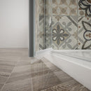 Douchecabine Trinity Hoekinstap 120x100 Openslaande Deuren