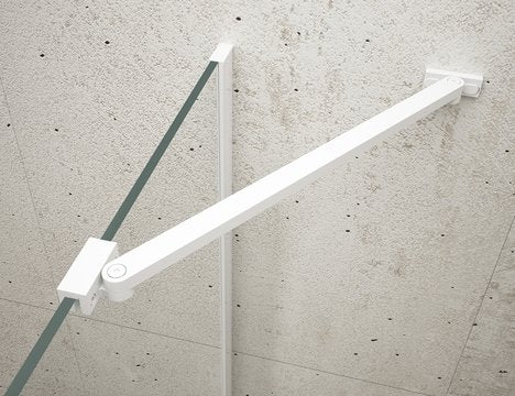 VARIO Shower Inloopdouche Hoek Stabilisator 650mm Mat Wit