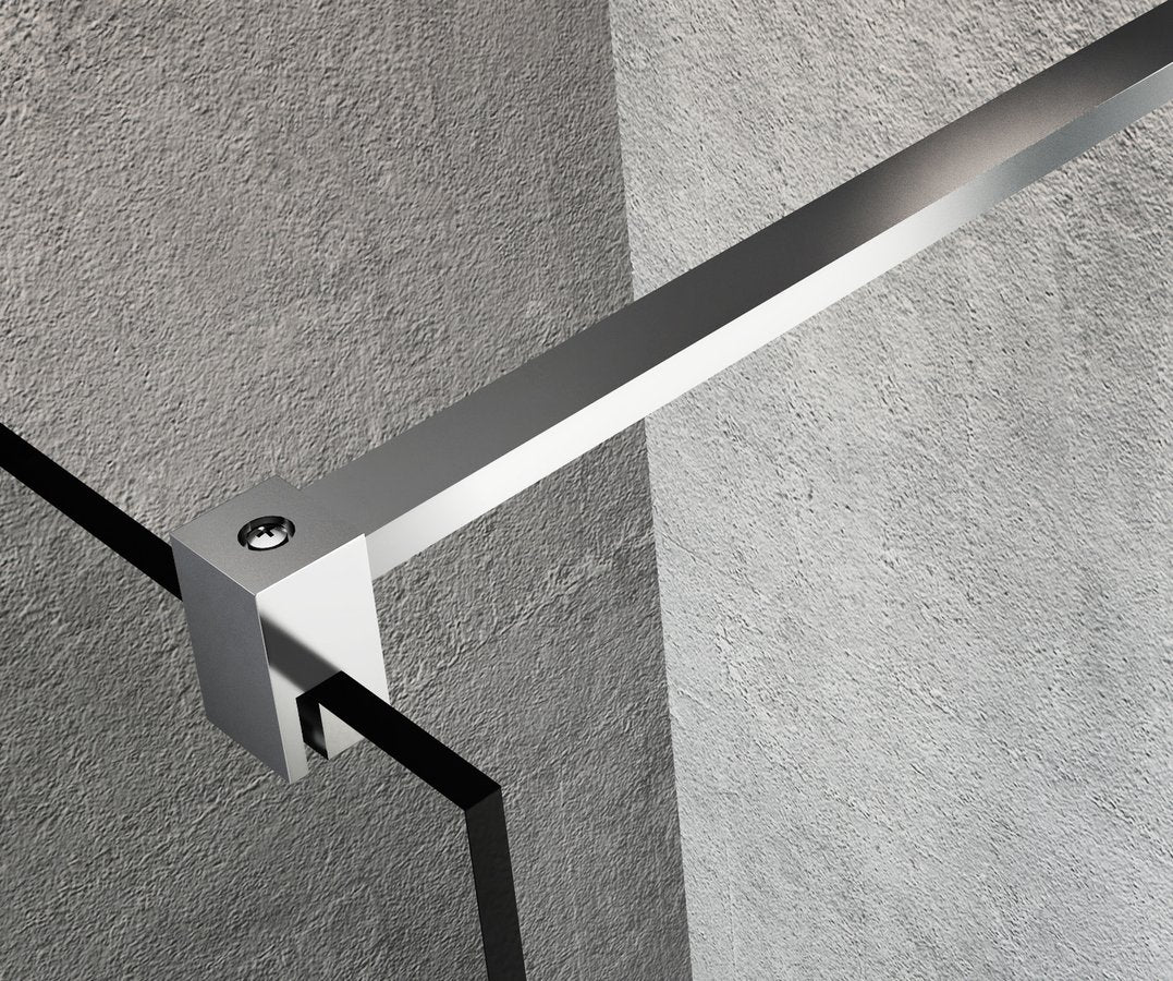 VARIO Muur Stabilisatiestang 140cm Chroom (inkortbaar)