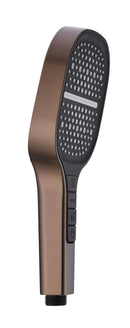 Luzi Handdouche Rain de Luxe Brons