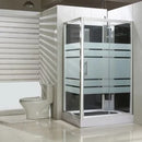 Complete douchecabine thermostatische kraan kitvrij 120x90 Links/Rechts