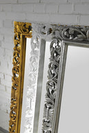 Scule & Samblung Rechthoekige Spiegel In Massief Houten Frame 70 X 100 Cm Wit