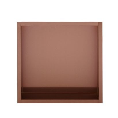 Luzi Inbouw Wandnis - Brons - 30x30x7 cm