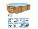 Interline Bali ovaal 640 x 400 x 138 cm DeLuxe pakket