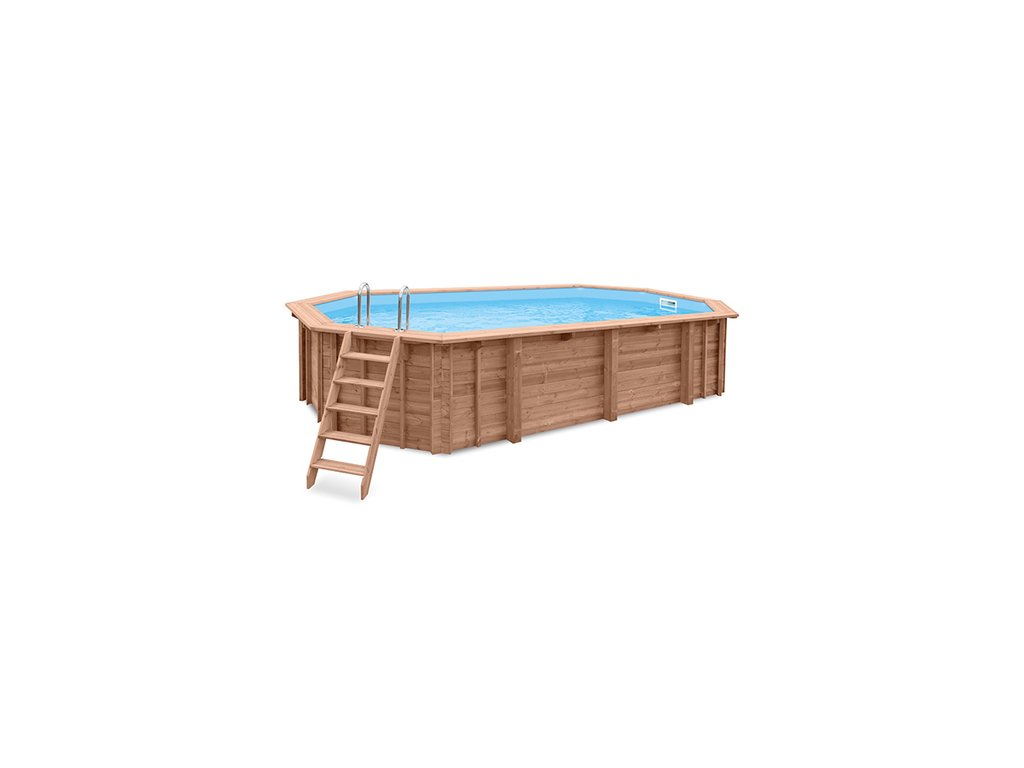 buitenbad Interline Bali Hout — productdetail