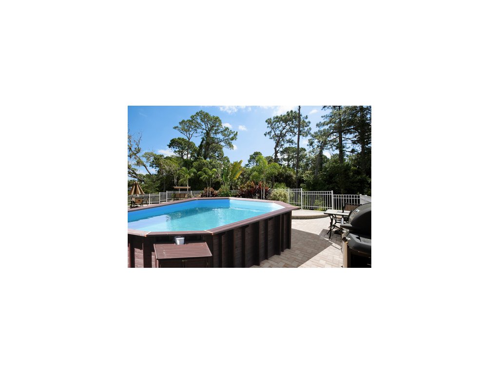 buitenbad Interline Bali Hout — productdetail