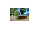 Interline Bali rond 440 x 136 cm sfeerbeeld met tuin