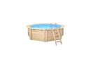 Interline Bali Rond 6,55 x 1,36 m Houten Zwembad