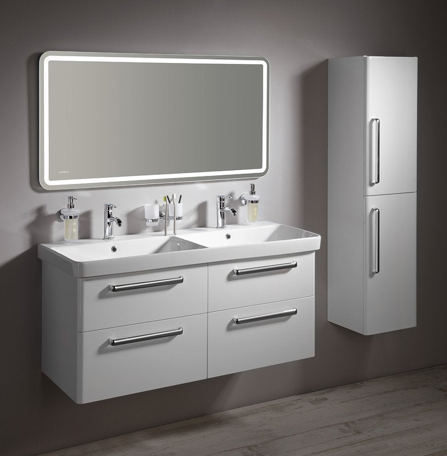 Theia Badkamer Meubelset 120x46 cm Wit